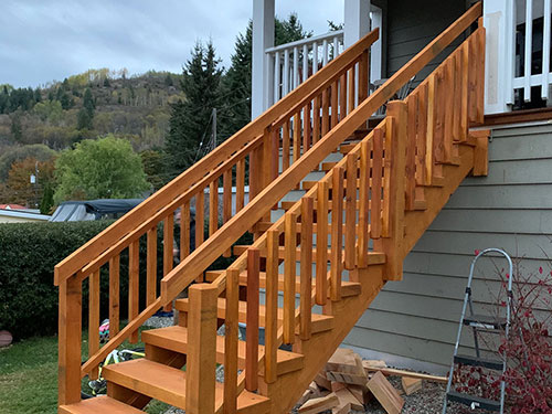 Matt Williamson Construction stairs